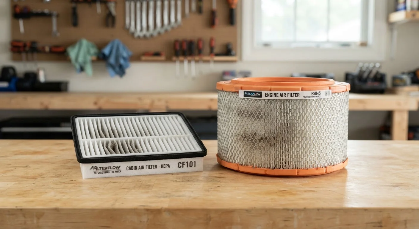 Cabin Air Filters vs. Engine Air Filters: Two Very Different Jobs