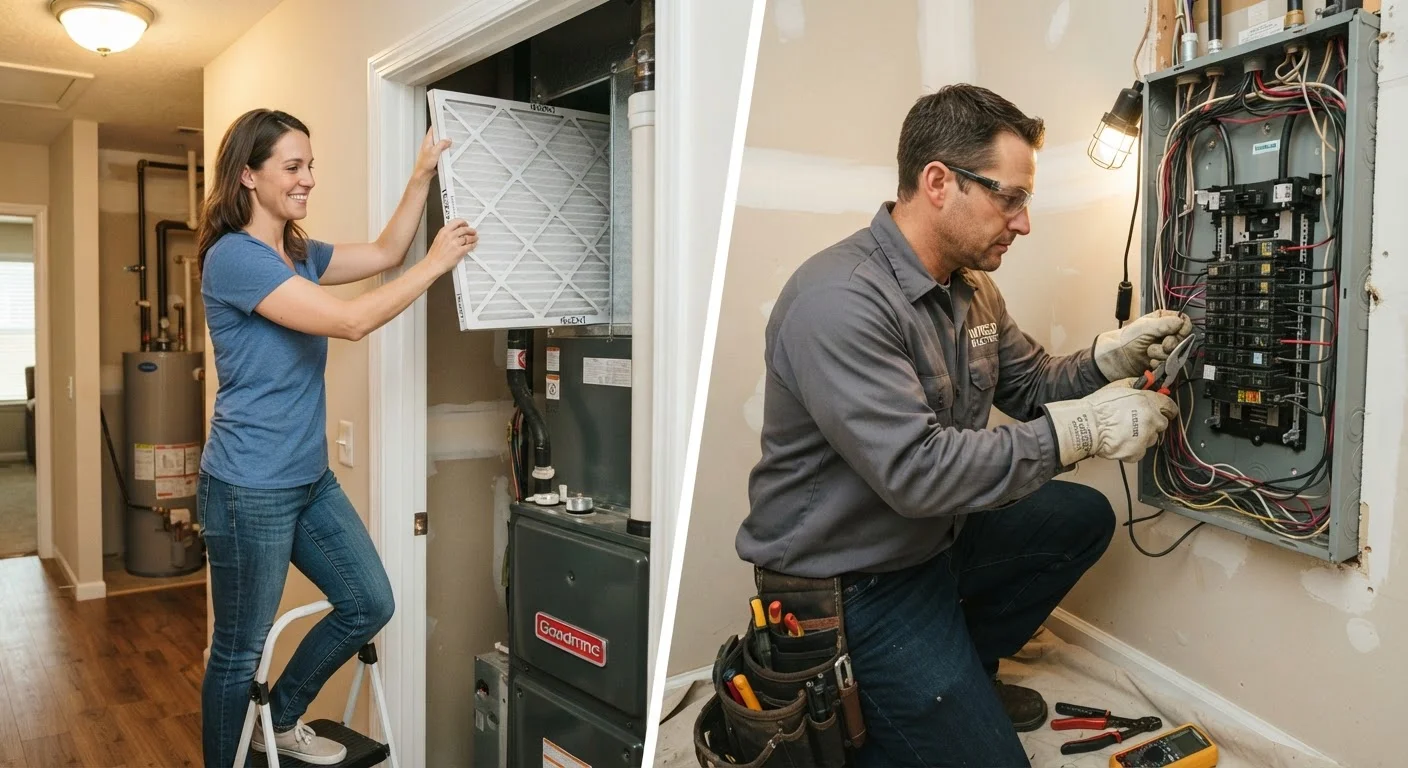 DIY Maintenance vs. Calling a Professional: Drawing the Right Line