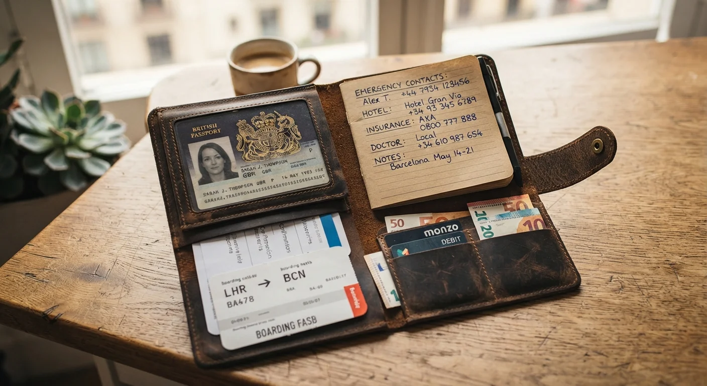 Emergency Contacts, Local Numbers, and Key Documents: A Traveler's Reference