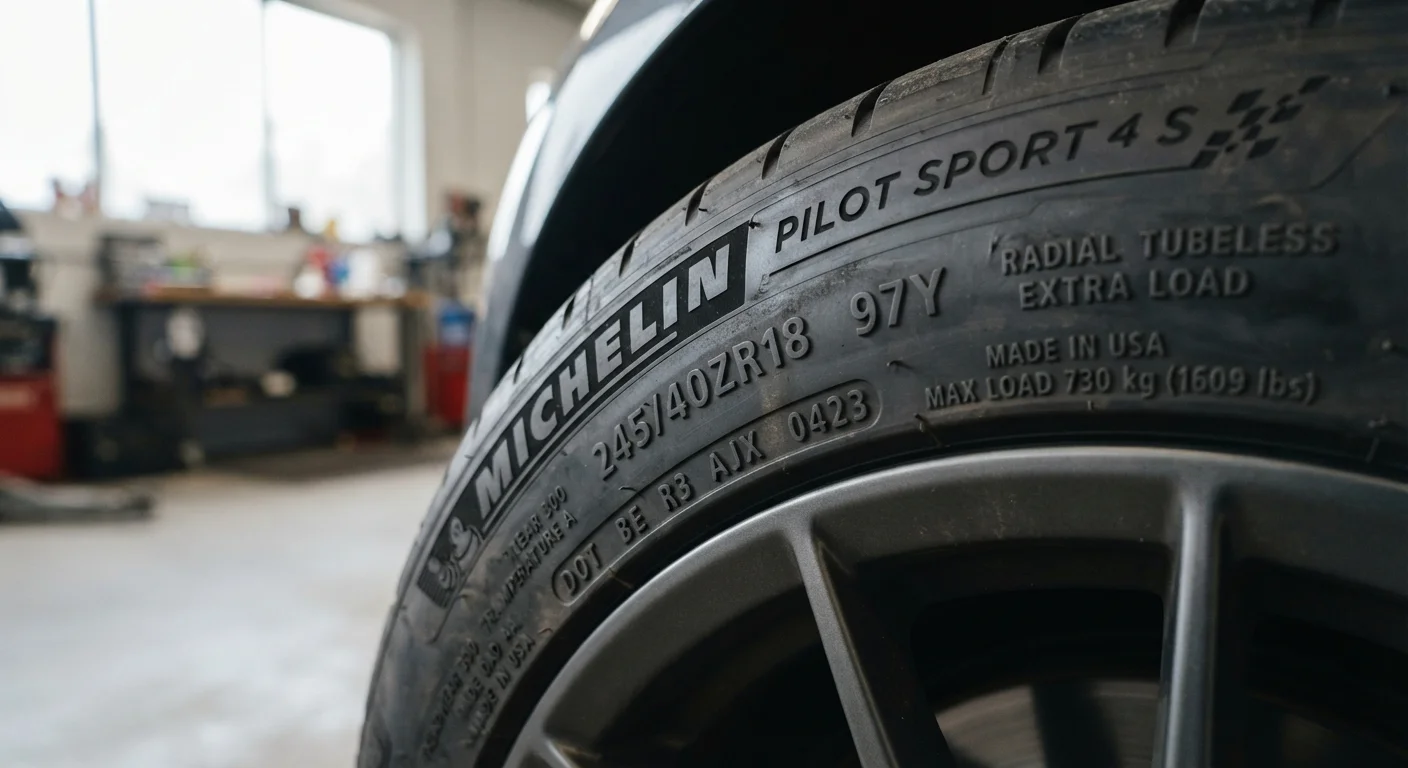 How to Read a Tire Sidewall