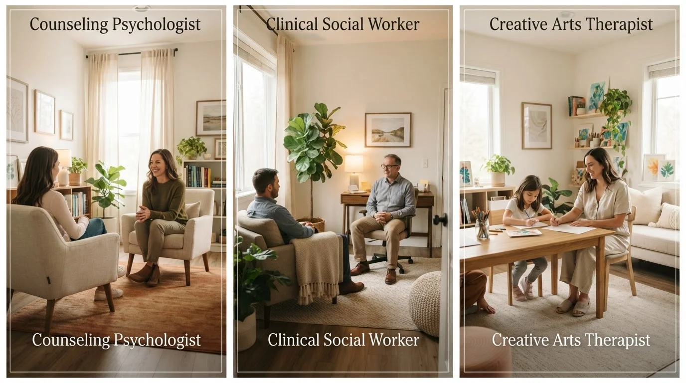 Therapy, Counseling, and Psychiatry: Understanding the Differences